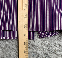 Load image into Gallery viewer, Lauren Ralph Lauren Shirt Adult Large Purple Striped Button Up LRL Casual Mens
