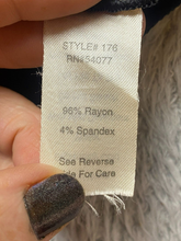 Load image into Gallery viewer, Cabi Dress Womens Extra Small Black Ruched Cowl Neck Pencil Sheath Rayon Spandex
