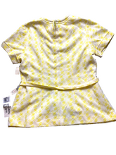 Load image into Gallery viewer, VTG Steven Wayne Shirt Womens Extra Large Yellow AOP Floral Fortrel Knits NOS
