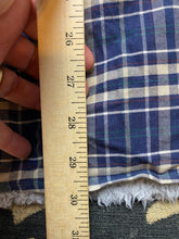 Load image into Gallery viewer, Munsingwear Shirt Adult Extra Large Blue Button Up Plaid Casual Collared Mens
