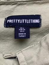 Load image into Gallery viewer, Pretty Little Thing Shirt Womens 2 2XL XXL Keylime Green Snaps Collared Pocket
