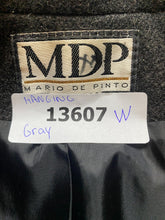 Load image into Gallery viewer, Mario De Pinto Pea Coat Womens Extra Large Gray Double Breasted Wool Nylon USA
