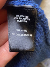 Load image into Gallery viewer, Torrid Sweater Womens 3 (3X) Blue Knitted Cardigan Open Front Jacket Ladies
