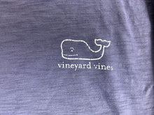 Load image into Gallery viewer, Vineyard Vines Shirt Adult Medium Blue Crew Neck Spell Out Whale Pullover Mens
