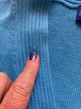Load image into Gallery viewer, Pendleton Sweater Womens Small Blue Button Front Cardigan Woolen Mills Oversized
