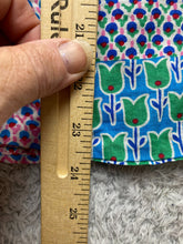 Load image into Gallery viewer, Talbots Shirt Womens Large Petites Colorful Patchwork Flower Button Up Ladies
