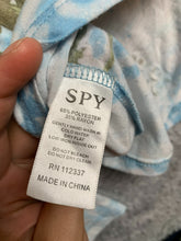 Load image into Gallery viewer, SPY Shirt Womens Medium Colorful Ladies Rhinestone Embellished Boho AOP Flower
