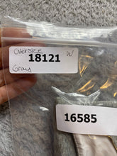 Load image into Gallery viewer, Lafayette 148 New York Shirt Womens Medium Gray Oversized Boxy Blouse Ladies
