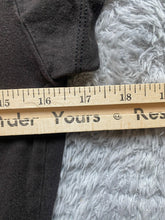 Load image into Gallery viewer, DC Shirt Womens Small Black Fade Neon Big Logo Streetwear Skater Pullover USA
