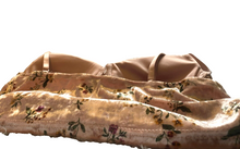 Load image into Gallery viewer, Haute Monde Bra Womens Extra Large Crop Bustier Bralette AOP Flower Ladies
