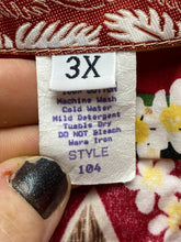 Load image into Gallery viewer, VTG RJC Shirt Adult 3X Red Button Up Hawaiian AOP Surfboard Aloha Plus Mens
