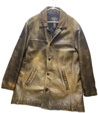 Load image into Gallery viewer, VTG Eddie Bauer Jacket Adult Medium Tan Thinsulate Leather Heavy Igala NYC Mens
