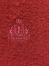 Load image into Gallery viewer, VTG IZOD Sweater Adult Extra Large Maroon Embroidered Logo Knitted Cardigan Mens
