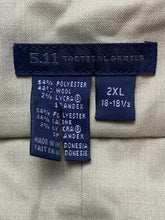 Load image into Gallery viewer, 5.11 Tactical Series Shirt Adult 2XL Khaki Button Up Military Army Utility Mens
