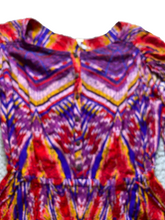 Load image into Gallery viewer, Free People Romper Womens Extra Small Rainbow Aztec Boho Shorts Rayon Ladies
