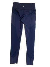 Load image into Gallery viewer, Lululemon Leggings Womens 27X24.5 Navy All The Right Places Cropped Workout Lady

