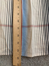 Load image into Gallery viewer, Enyce Clothing Co Shirt Adult 2XL White Black Blue Striped Button Up Casual Mens

