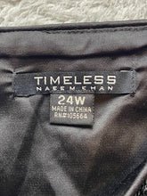 Load image into Gallery viewer, Timeless by Naeem Khan Skirt Womens 24W (44x24.5) Sequins A-Line Spandex Plus
