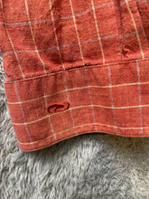 Load image into Gallery viewer, Roper Shirt Adult Extra Large Linen Blend Western Rodeo Flip Cuffs Contrast Mens
