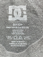 Load image into Gallery viewer, DC Shirt Adult Small Black Big Logo Spell Out Streetwear Skater Casual Mens
