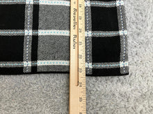 Load image into Gallery viewer, J Jill Sweater Womens Medium Black White Knit Oversized Boxy Outerwear Ladies
