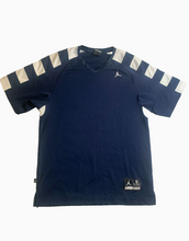 Load image into Gallery viewer, Nike Air Jordan Shirt Adult Small Navy Blue White Jumpman Basketball Dri Fit Men
