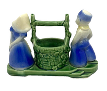 Load image into Gallery viewer, Shawnee Wishing Well Planter Art Pottery Dutch Boy &amp; Girl No. 710
