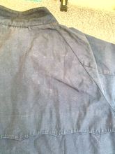 Load image into Gallery viewer, Vintage Lacoste Jacket Adult Extra Large Navy Zip Up Lined Plaid Bomber Mens
