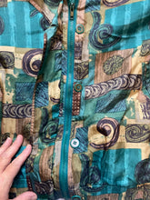 Load image into Gallery viewer, VTG Stunt Sports Jacket Womens Small Oversized Windbreaker Silk Full Zip Ladies
