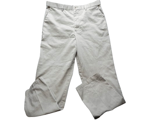 Lanesboro Pants Adult 34x34 Straight Leg Flat Front Khakis Casual Dress Mens