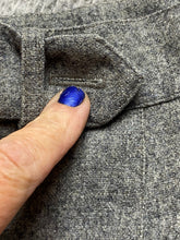 Load image into Gallery viewer, Lord &amp; Taylor Pants Womens 27x17 Gray Wool Wide Leg Dudley Capri Cropped Ladies
