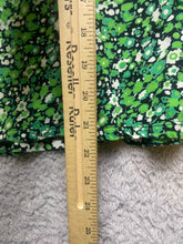 Load image into Gallery viewer, Ellos Shirt Womens Medium Green Clover AOP St Patricks Day Ladies
