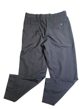 Load image into Gallery viewer, Tommy Hilfiger Pants Adult 33x26.9 Black Straight Leg Wool Blend Dress Mens
