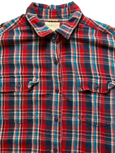 Load image into Gallery viewer, Ralph Lauren Shirt Adult Medium Red Blue Flannel Big Plaid Denim &amp; Supply Mens
