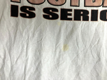 Load image into Gallery viewer, Football is Serious Shirt Adult Large White Life's A Game Funny Sporty Mens
