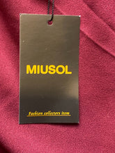 Load image into Gallery viewer, Miusol Dress Womens Large Burgundy Bodycon Cocktail Formal Wear Ladies NWT
