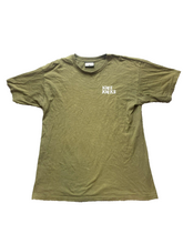 Load image into Gallery viewer, Nice Kicks Shirt Adult Large  Army Green In GOD We Trust Christian Jesus Mens
