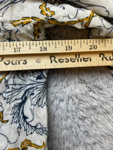 Load image into Gallery viewer, Anthropologie Hinge Dress Womens Small Navy Gold Hippie Peasant Boho Swing Flare
