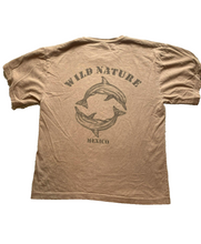 Load image into Gallery viewer, VTG Riviera Maya Shirt Adult Medium Brown Dolphin Wild Nature Single Stitch 90s
