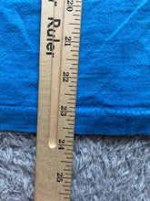 Load image into Gallery viewer, VTG Bugle Boy Shirt Adult Medium Blue Ski The Planet Single Stitch USA 80s Mens
