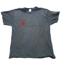 Load image into Gallery viewer, Vintage Chicago Shirt Adult Extra Large Black on Black Sportswear Spell Out Mens
