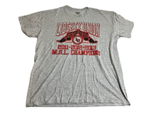 Load image into Gallery viewer, Liberty Union Shirt Adult Large Back to Back MSL Champions NCAA Basketball Mens
