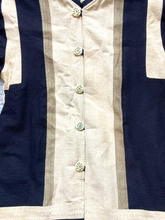 Load image into Gallery viewer, VTG Venus Imports Jacket Adult Extra Large Black Tan Career Hemp Button Up Mens
