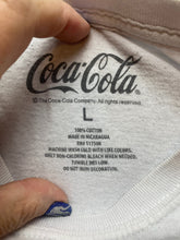 Load image into Gallery viewer, Coca Cola Shirt Adult Large White Peach Script Logo Streetwear Tie Dye Mens
