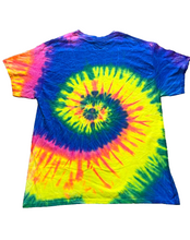 Load image into Gallery viewer, Bahamas Freeport Shirt Adult Large Rainbow Open Seas Beach Tie Dye Sailing Mens
