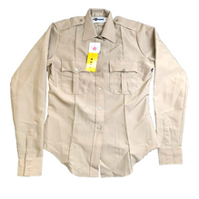 Load image into Gallery viewer, Conqueror Shirt Adult 36-REG Medium Tan Military Army Uniform Workwear USA Mens
