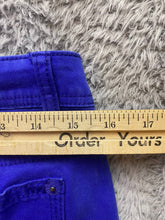 Load image into Gallery viewer, Apollo Jeans Womens 9 (31x29) Blue Spandex Stretch Tapered 5 Pockets Casual Lady
