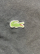 Load image into Gallery viewer, Lacoste Shirt Adult 6 (Large) Black Preppy Alligator Logo Casual Golf Polo Mens

