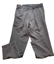 Load image into Gallery viewer, Dockers Pants Adult 36x34 Graphite Straight Leg Pleated Trouser Rayon Dress Mens
