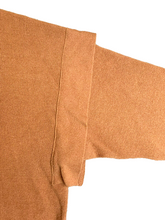 Load image into Gallery viewer, Hem &amp; Thread Sweater Womens Large Brown Crewneck Knit Outerwear Pullover Ladies
